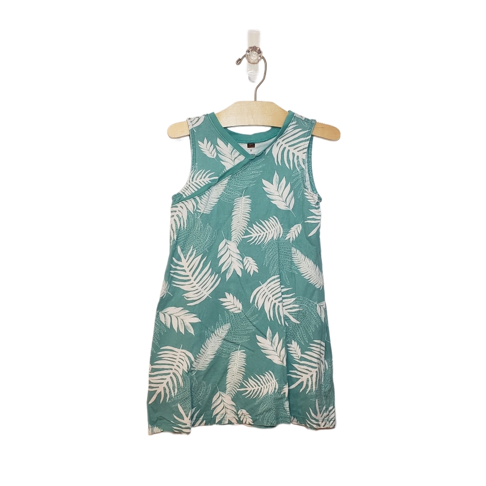 Tea Collection 5 Toddler Girl Leaf Sleeveless Dress